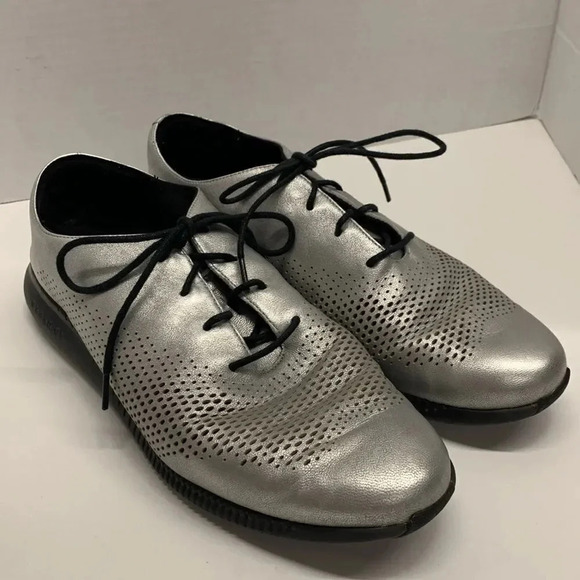 Cole Haan 2.Zerogrand Laser Wing Oxford Wingtip Lace Up Sneaker Shoes Size 7.5 - Picture 1 of 12